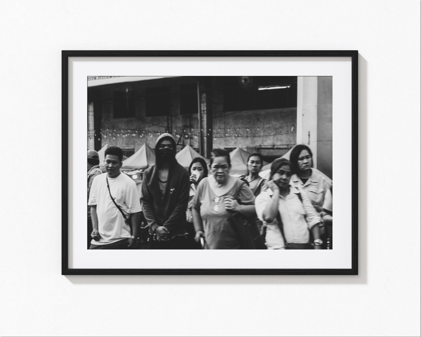 Faces of the Unseen | Cavite, Philippines Black & White Street Photography Print