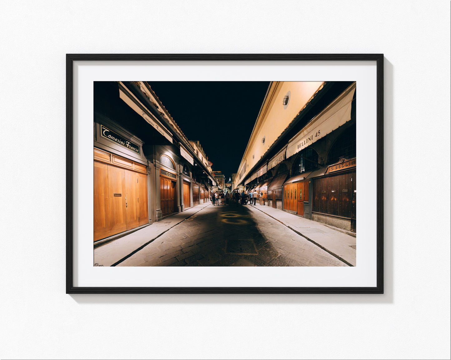 Midnight Walk on Ponte Vecchio