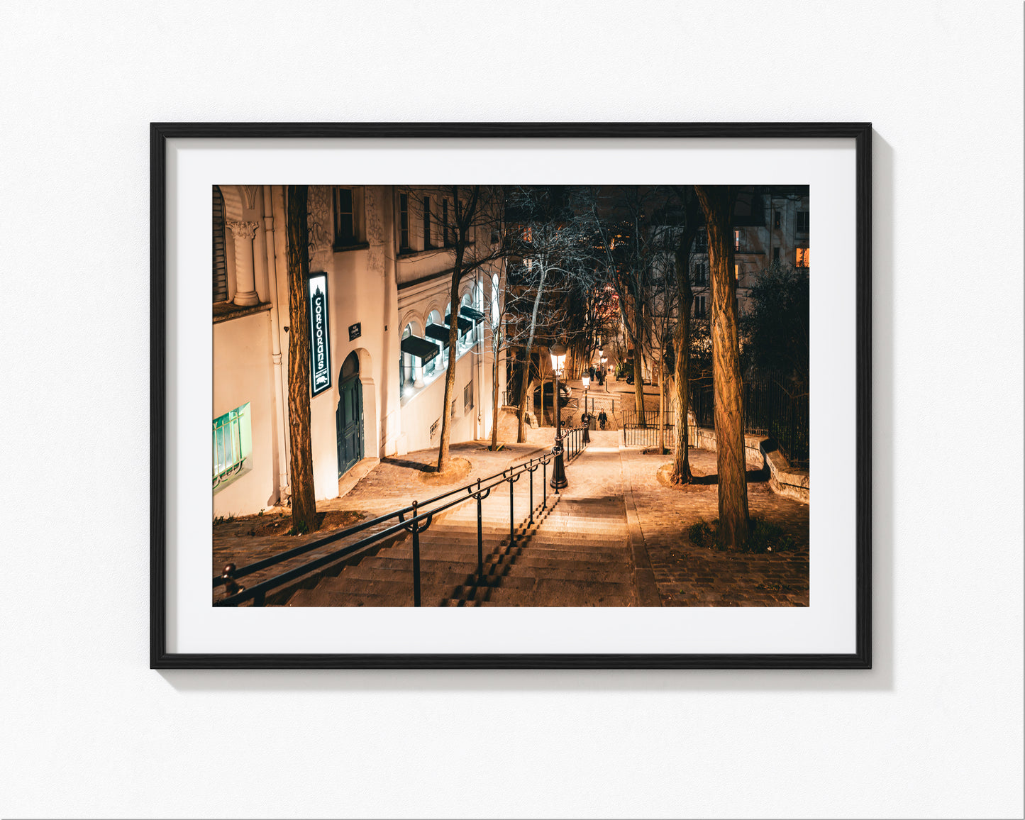 A Winter Path to Montmartre