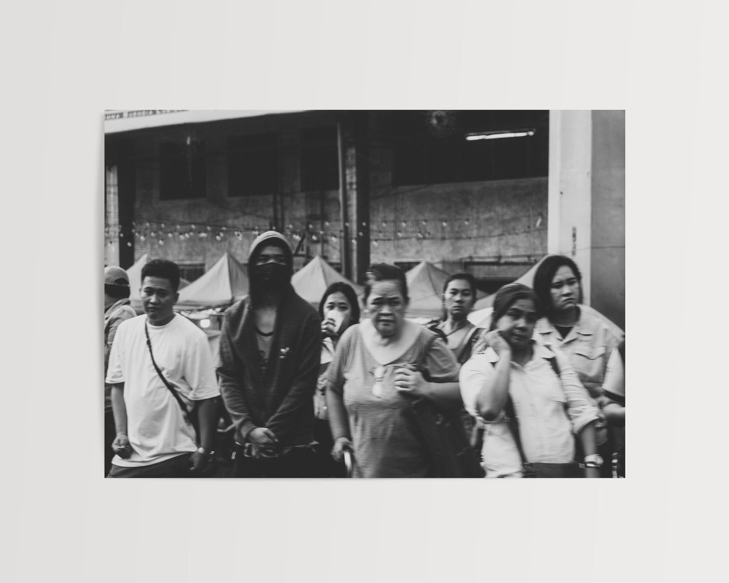 Faces of the Unseen | Cavite, Philippines Black & White Street Photography Print