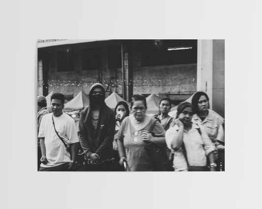 Faces of the Unseen | Cavite, Philippines Black & White Street Photography Print