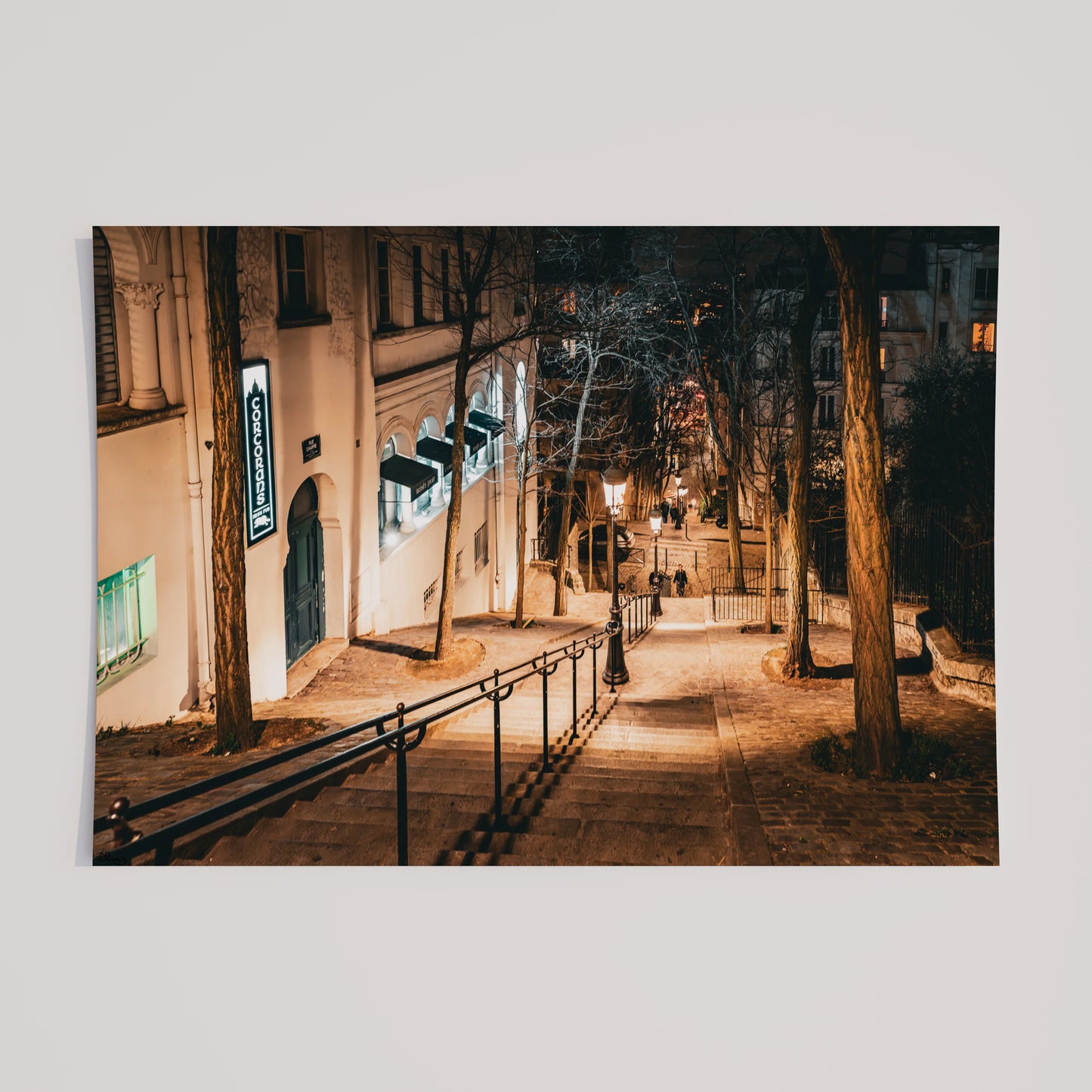 A Winter Path to Montmartre