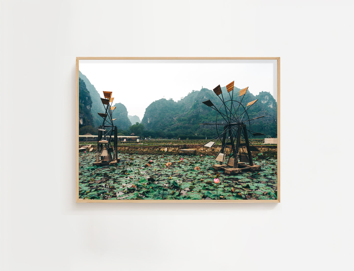 Waterwheels of Tam Cốc, Ninh Bình, Vietnam | Fine Art Photography Print