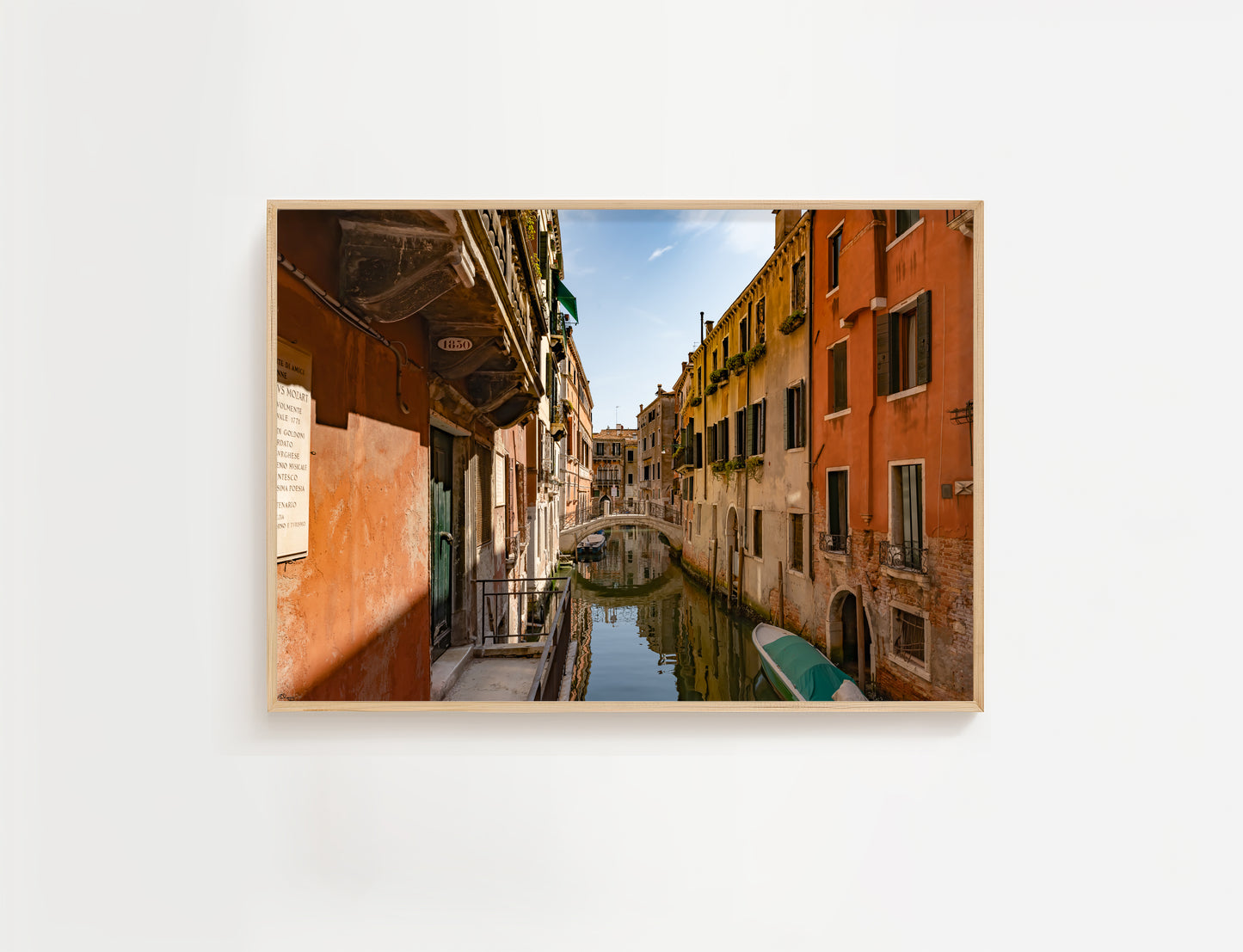 Venice Canal View from Mozart's House | A Glimpse from Mozart's Sanctuary Fine Art Photography Print