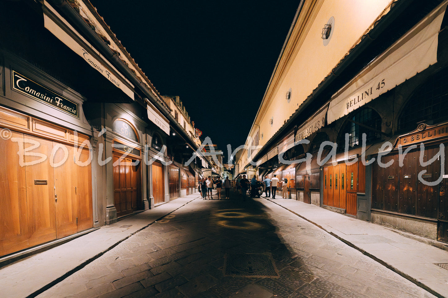 Midnight Walk on Ponte Vecchio